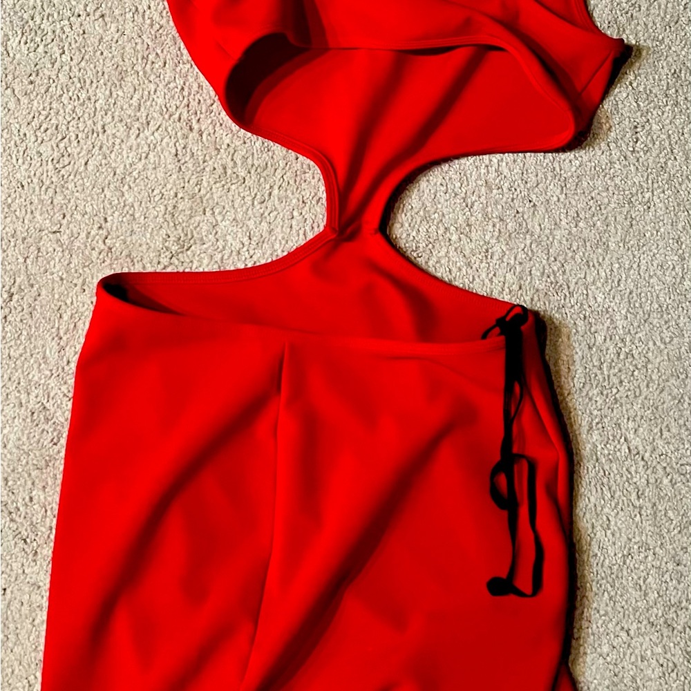 Red sexy dress
